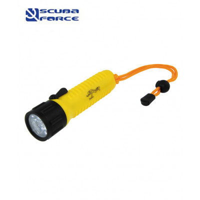 Diving Torch 1LED/5W Rechargeable +4ΑΑ