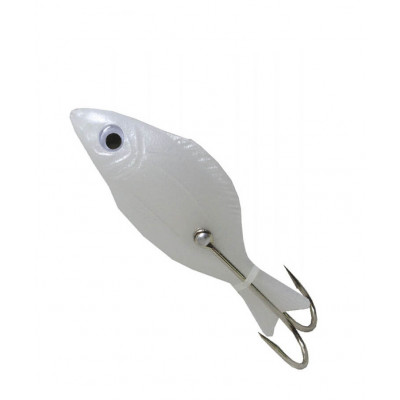 Plastic Fish with 2 hooks for Octopus fishing 1238