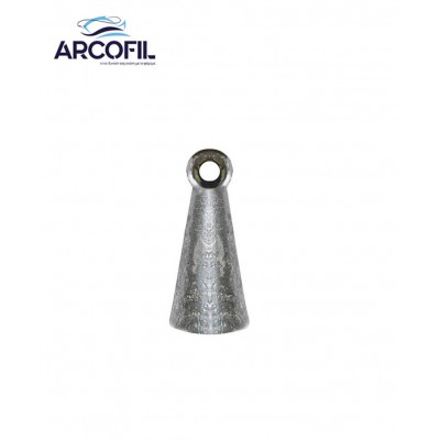 Bell shaped sinker