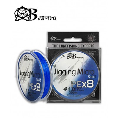 Νήμα Bushido ΡΕx8 Jigging Micro Braid 