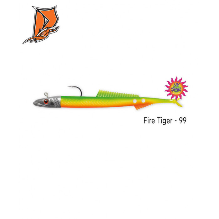 Delalande Fire Eel 18 cm με μολυβοκεφαλή