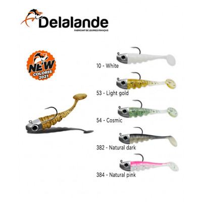 Silicon lure Delalande Toupti shad 3cm/2gr