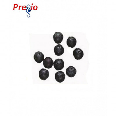 Oval Black Soft Bead