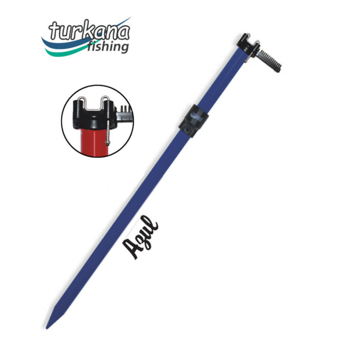 Βάση άμμου Turkana Μπλέ 1,5m με ασφάλεια και παραμαλιέρα